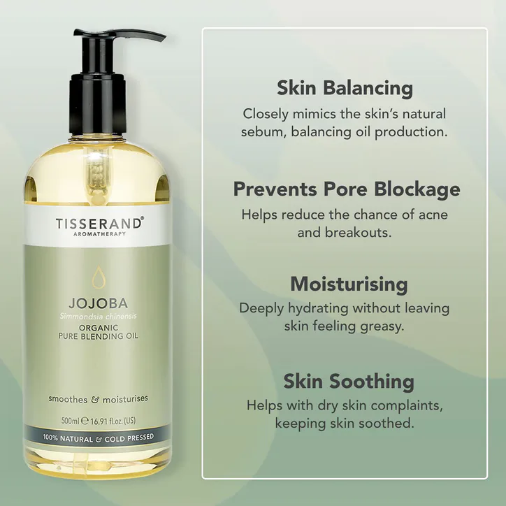 Tisserand Aromatherapy Jojoba Organic Blending Oil detail 2