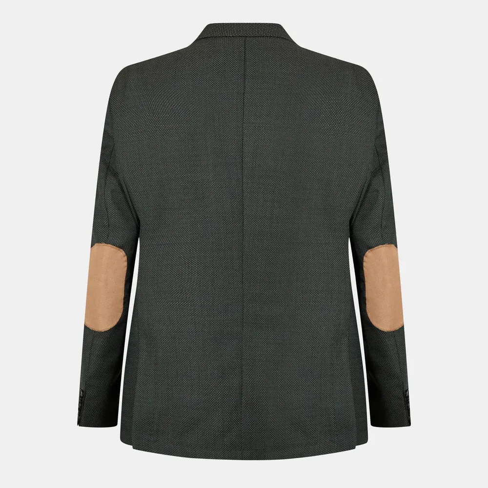 Boss Men's H Hutson Elbow Formal Jacket detail 2