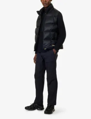 SALOMON Outerpath Utility Woven Trousers in DEEP BLACK, additional product view 2