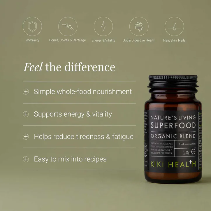 KIKI HEALTH Organic Nature's Living Superfood Powder - 20g detail 2