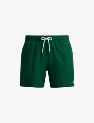 POLO RALPH LAUREN Traveller Brand-Embroidered Swimming Trunks