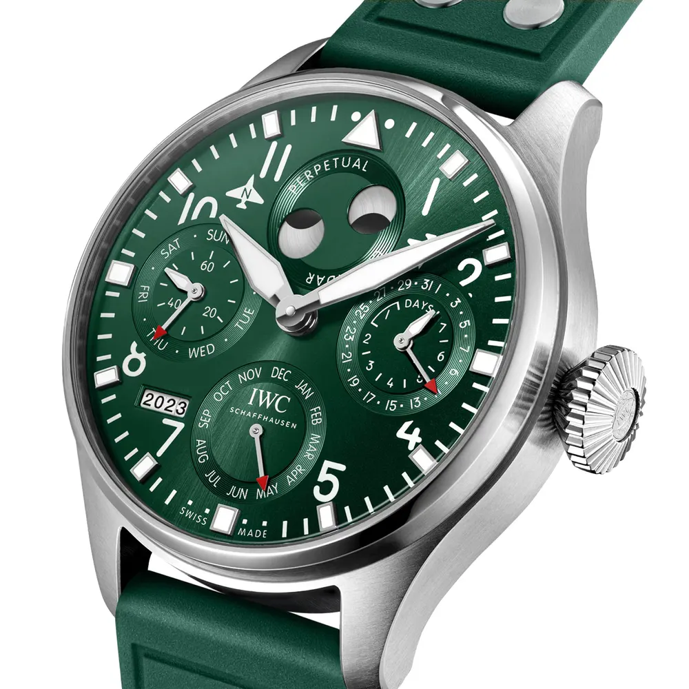 IWC Big Pilot's Watch Perpetual Calendar 46.2mm detail 2