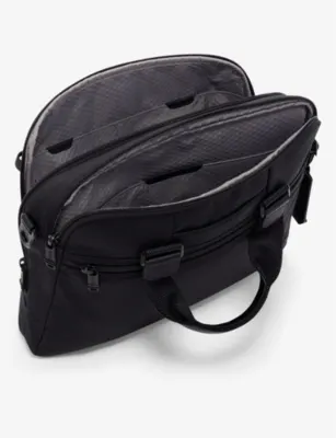 TUMI Callhoun nylon briefcase detail 2