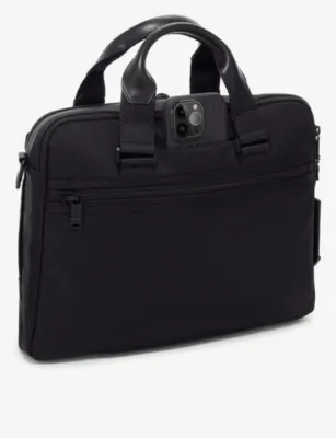 TUMI Callhoun nylon briefcase detail 3