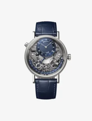BREGUET Tradition Quantième Rétrograde 7597 18ct White-Gold Automatic Watch 40mm in WHITE GOLD – Jewellery & Watches | Mens luxury watches