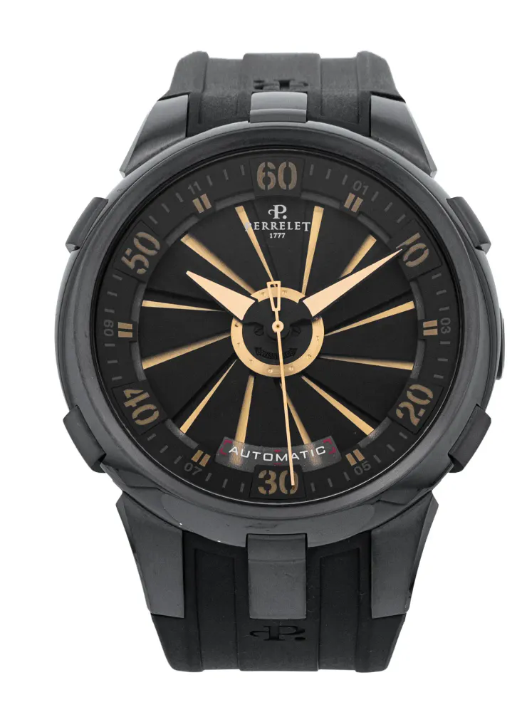 Perrelet Turbine A4053/1 — 2014 — Very good in Black – Pre-owned watches