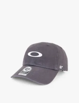 OAKLEY Remix Dad brand-embroidered cotton baseball cap - BLACKOUT