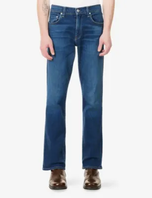 CITIZENS OF HUMANITY Eighty Eight Relaxed Bootcut Denim Jeans in Watson (md/dk Indigo), additional product view 3