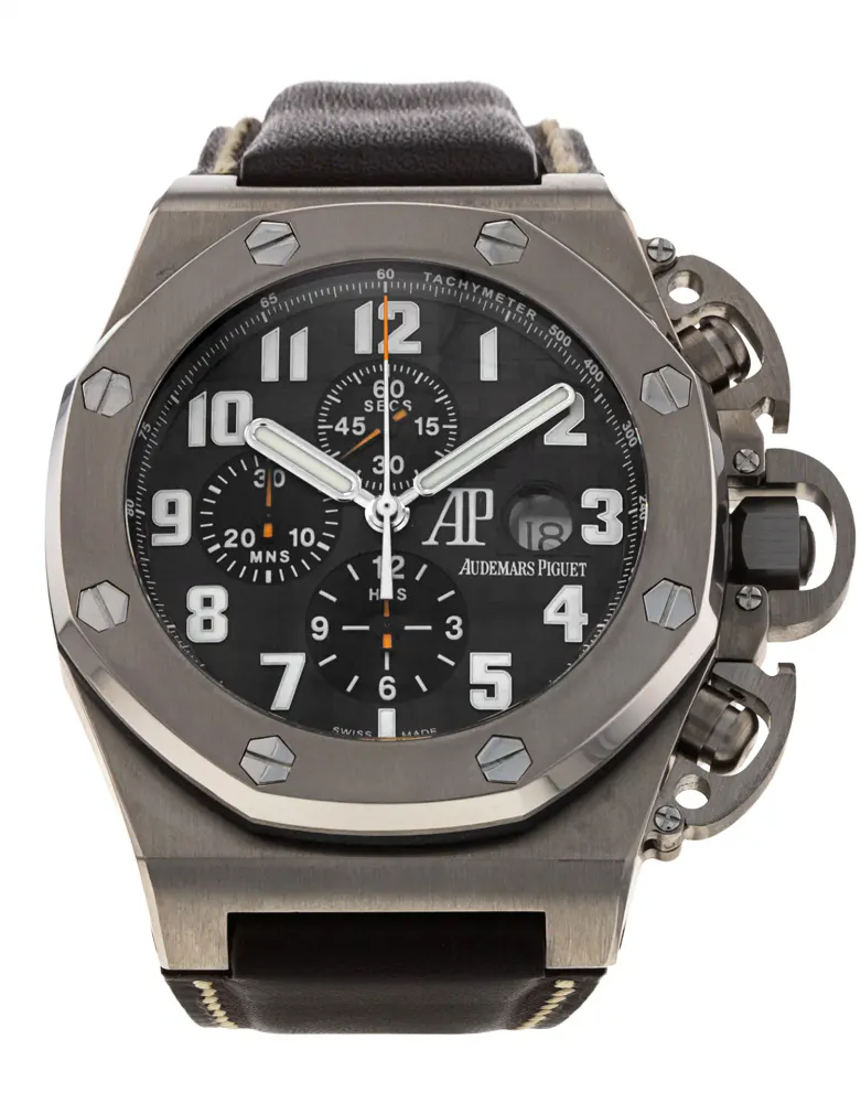 Audemars Piguet Royal Oak Offshore 25863TI.OO.A001CU.01 — 2003 — Very good in Black Arabic – Pre-owned watches