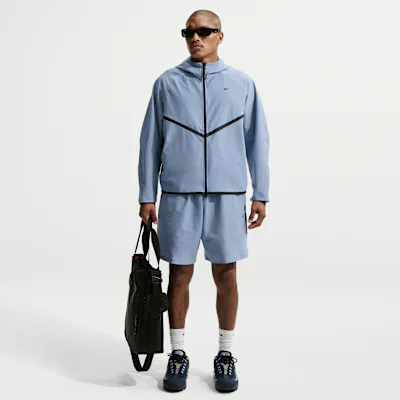 Nike Tech Men's Dri-FIT Shori-Knit Shorts - Work Blue/Black