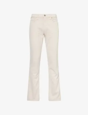 PAIGE Transcend Normandie Straight Stretch-Denim Jeans