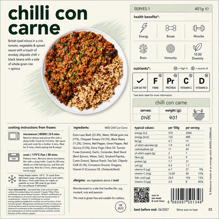 Field Doctor Gluten Free Meal Bundle Pack Of 6, additional product view 3