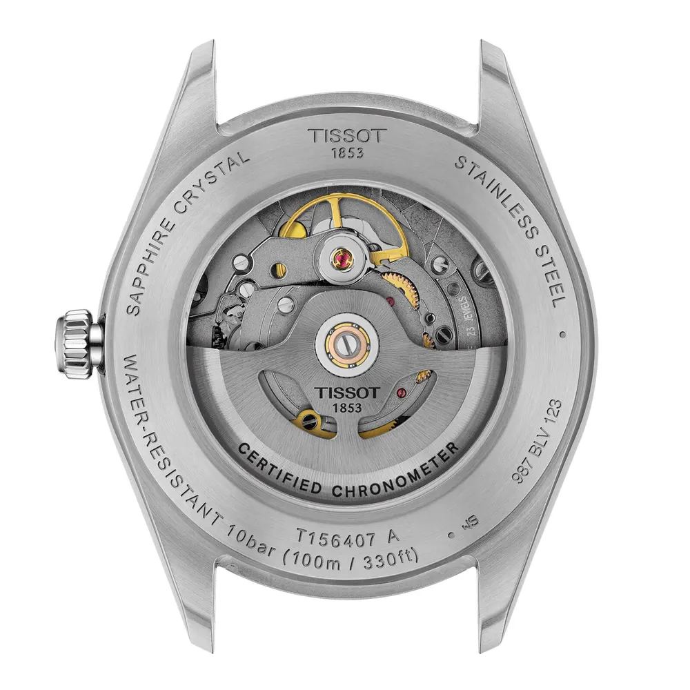 Tissot Ballade 39mm Mens Watch Silver detail 3