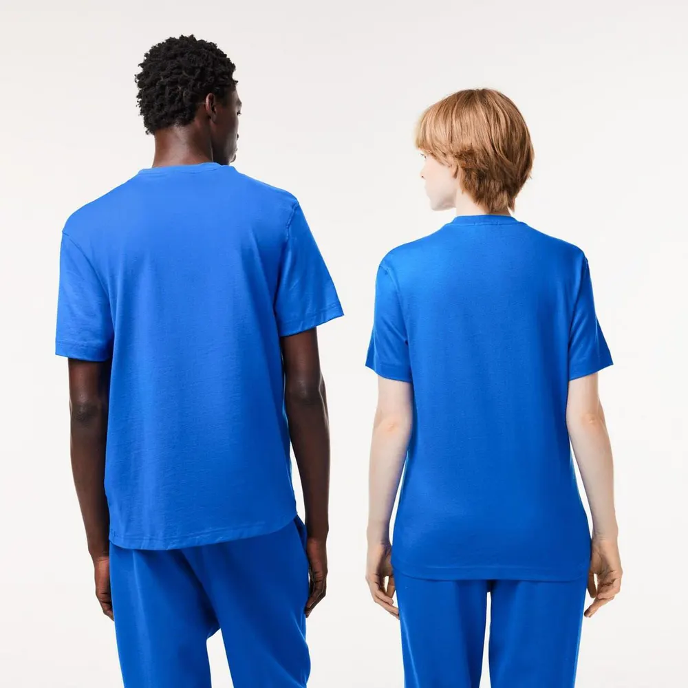 Lacoste Relaxed Fit Signature Print T-Shirt detail 2
