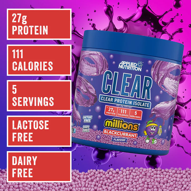 Applied Nutrition Clear Protein Isolate Millions Blackcurrant 150g, additional product view 2