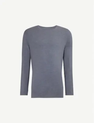 DEREK ROSE Marlowe stretch-jersey top detail 2