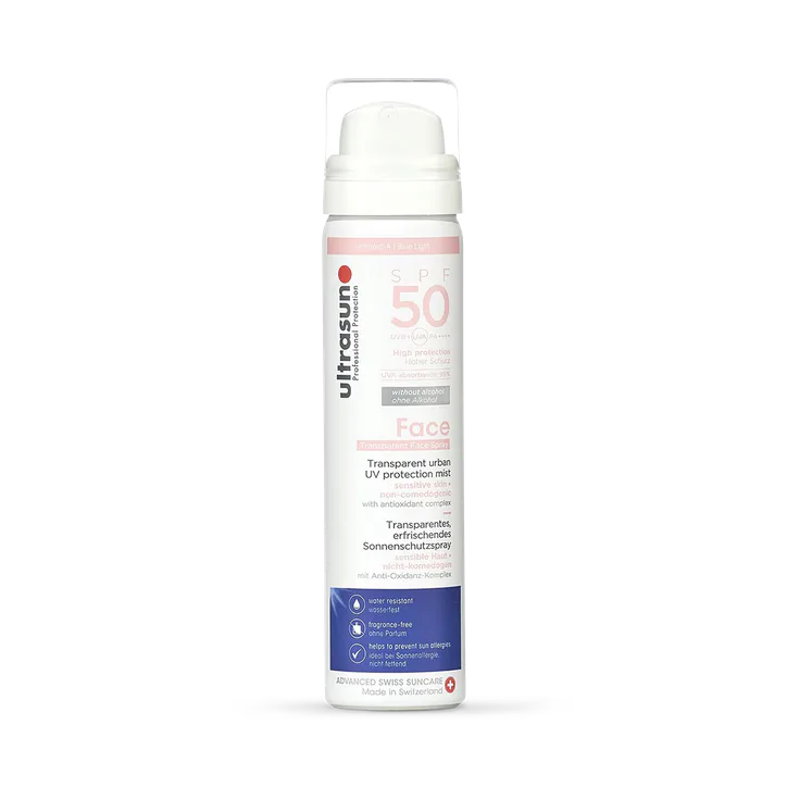 Ultrasun Uv Face & Scalp Mist Spf 50 75ml
