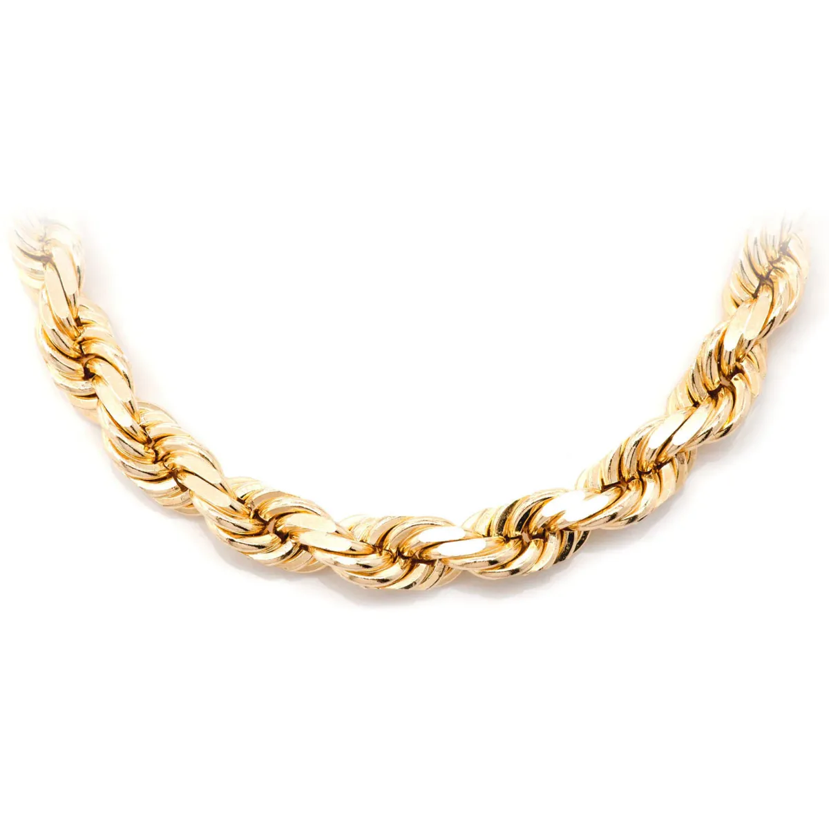 For Him Rope Gold Chain in 8mm / Rose Gold / 24" – Chain