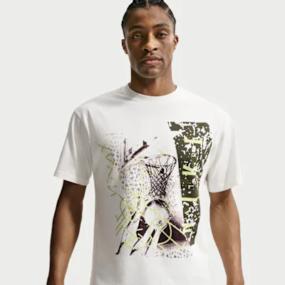 Nike Men's Basketball T-Shirt - Sail