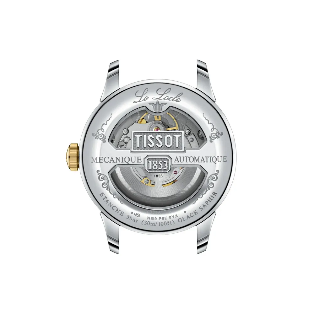 Tissot Le Locle 39mm Mens Watch Green in Green, additional product view 3