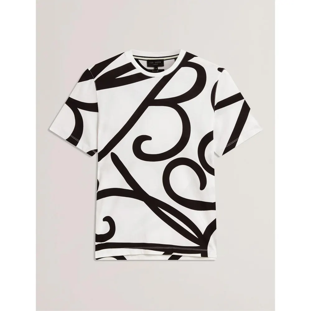 Ted Baker Men's TB Script Regular Fit T-Shirt