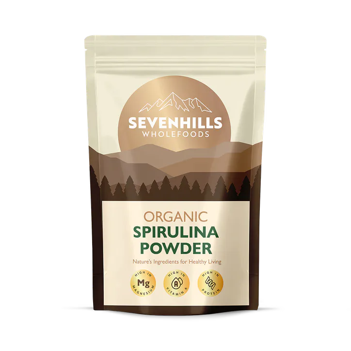 Sevenhills Wholefoods Organic Spirulina Powder 500g – Vitamins & Supplements > Supplements > Superfood Supplements > Spirulina