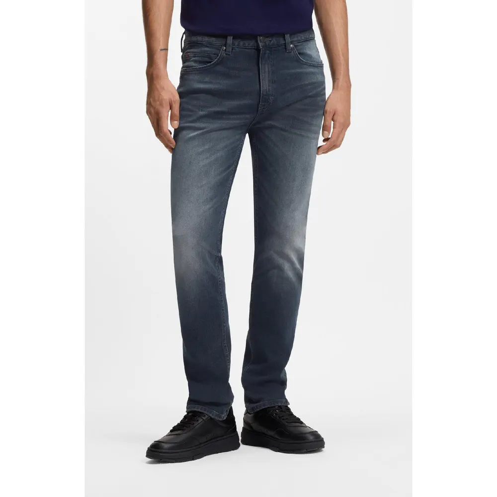 Hugo Men's 708 Cotton Slim-Fit Jeans detail 2