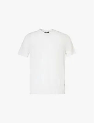 7 FOR ALL MANKIND Luxe crew-neck regular-fit stretch-cotton T-shirt