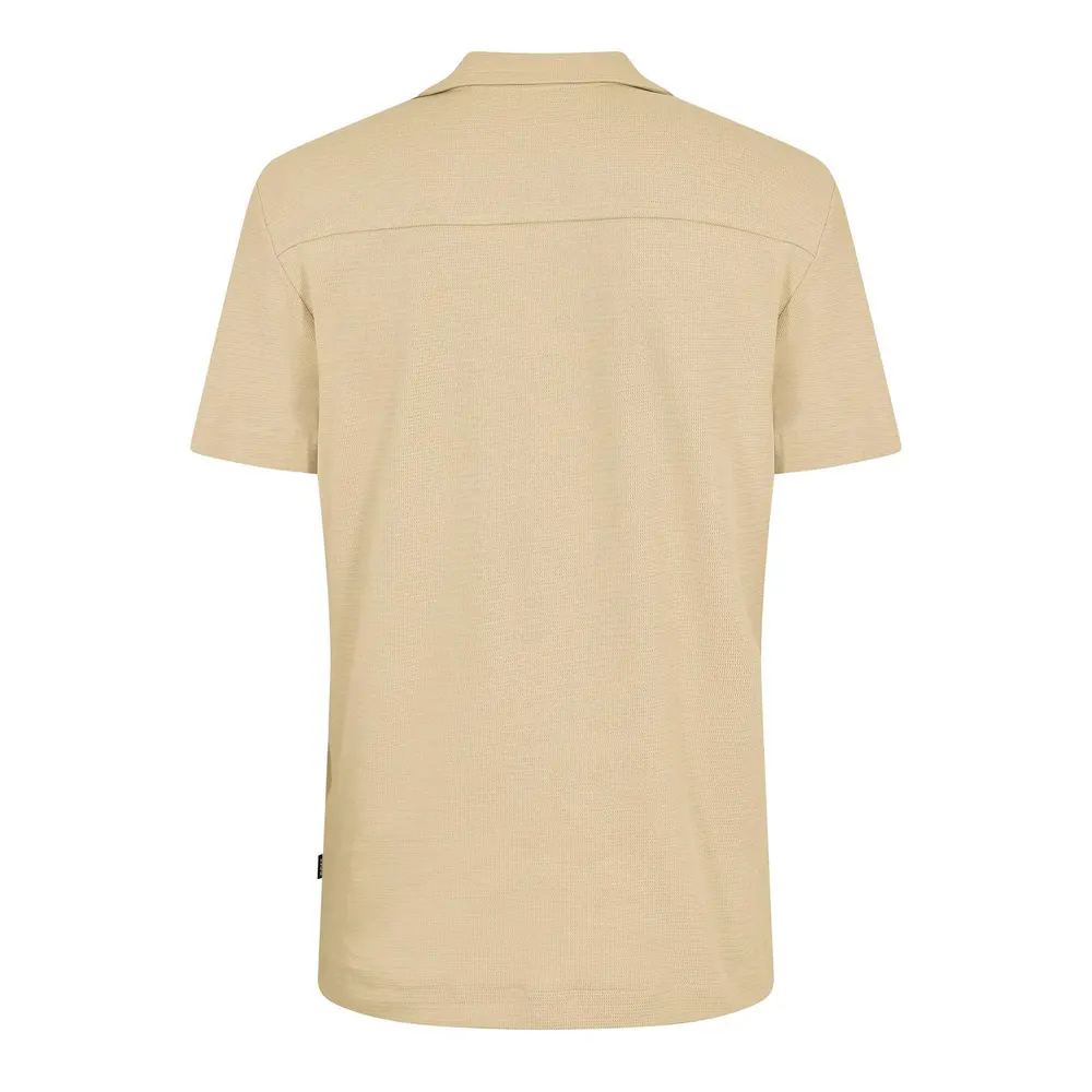 Boss Mens BOSS BLACK Pasini Short Sleeve Collared Shirt with Contrast Trim detail 2