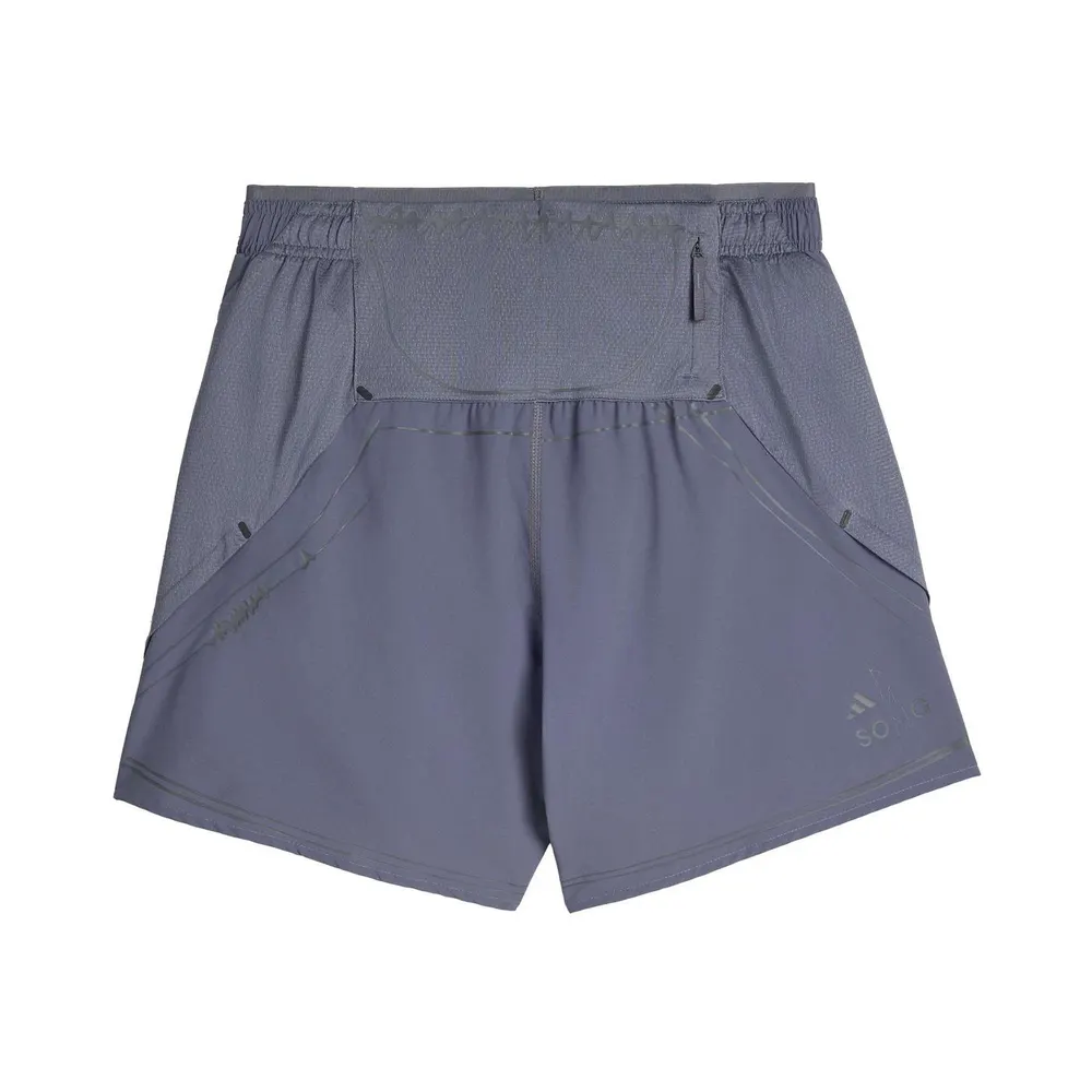 Adidas Originals x SFTM Mens Running Shorts in Onix, additional product view 2