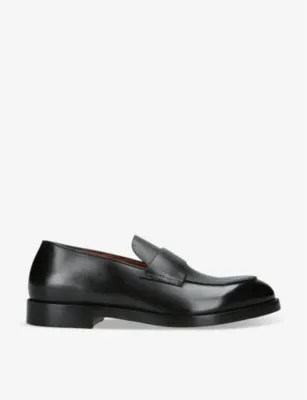 ZEGNA Torino tonal-stitching leather loafers - EUR 41 / 7 UK MEN in BLACK – Mens | Loafers