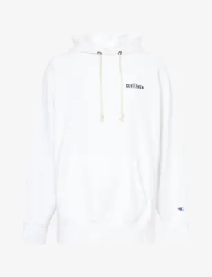 CHAMPION X THE GENTLEMAN Champion x The Gentlemen Walks Away Cotton-Jersey Hoody