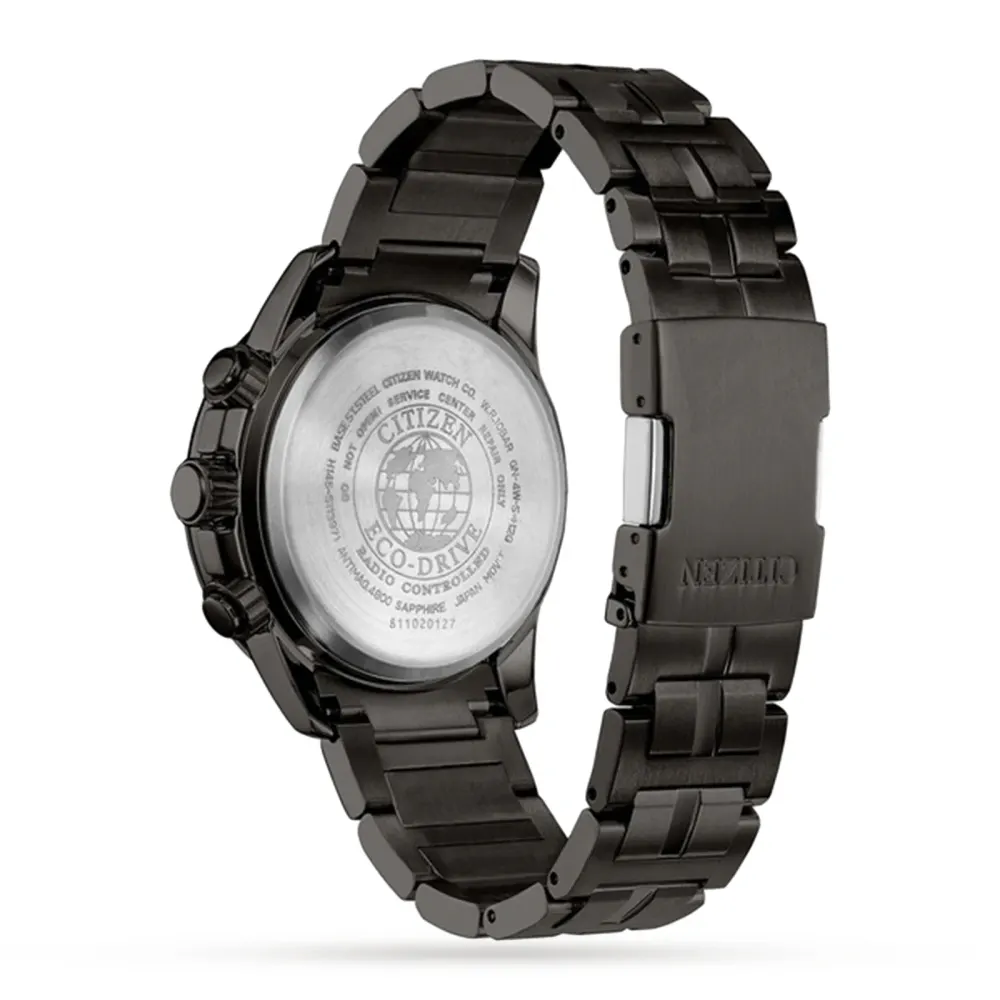 Citizen Chrono Eco-Drive Mens Watch in Black, additional product view 2