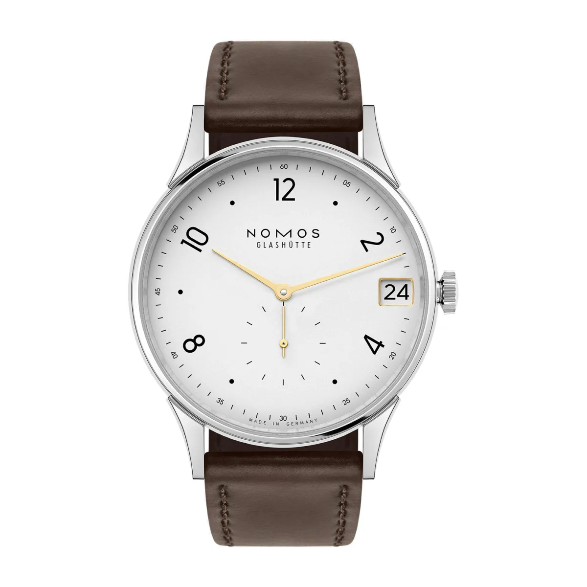 NOMOS Glashutte Minimatik Date Gold 39mm Watch