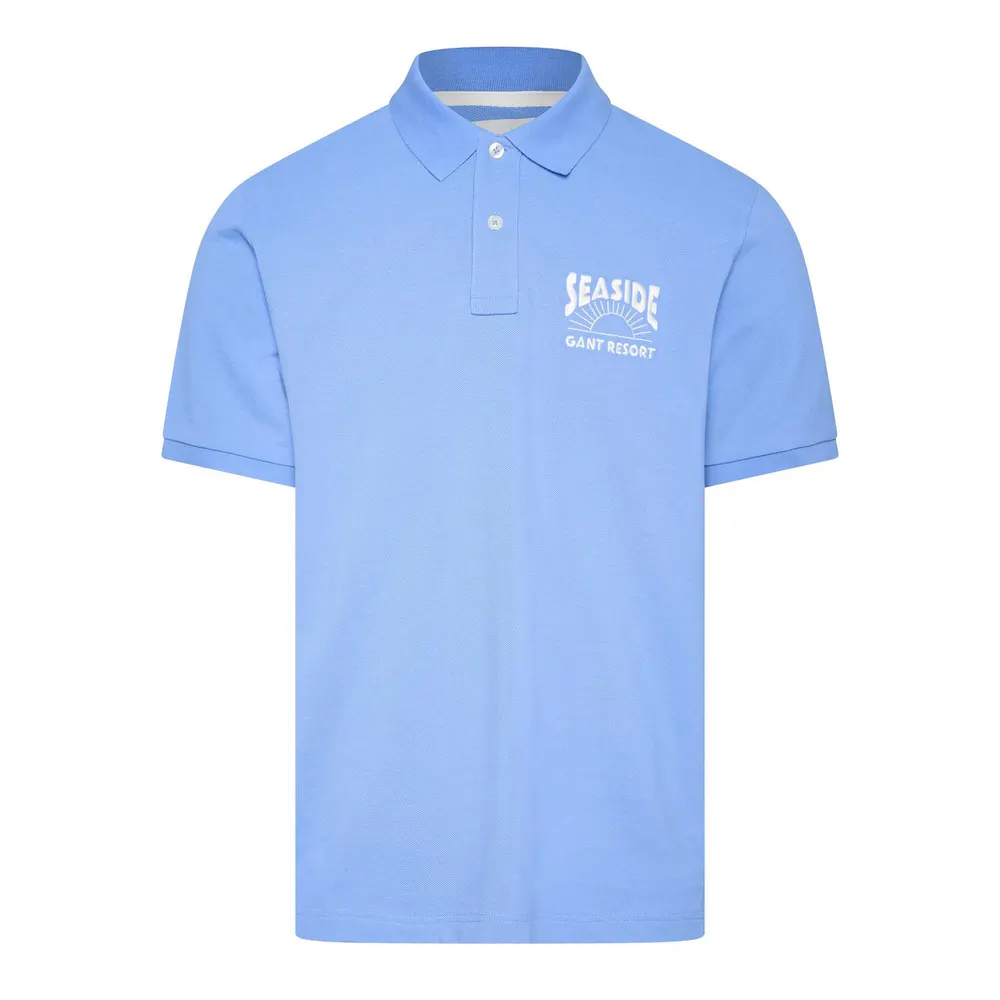 Gant Men's Graphic Short Sleeve Polo Shirt
