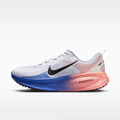 Nike Vomero 18 Men's Road Running Shoes - White/Racer Blue/Atomic Pink/Black