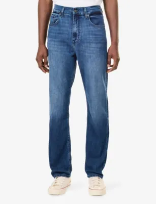 7 FOR ALL MANKIND Modern Straight-Leg Denim Jeans detail 3