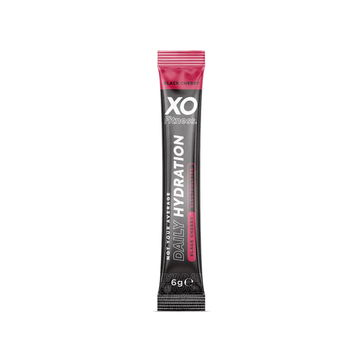 XO Fitness Hydration Sachets - 28 Pack - Black Cherry detail 3