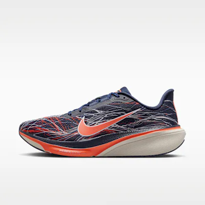 Nike Pegasus 42 Men's Road-Running Shoes - Obsidian/Light Bone/Bright Crimson/Dynamic Yellow