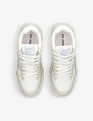 AXEL ARIGATO Area leather and mesh low-top trainers - EUR 43.5 / 9.5 UK MEN in CREAM COMB, additional product view 2