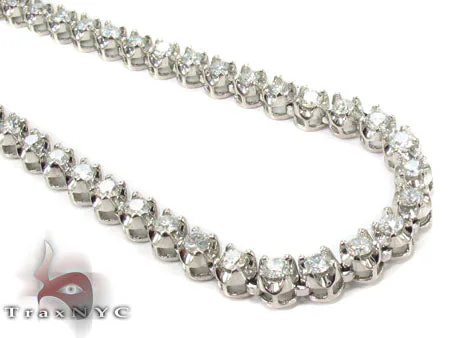 RINA - For Him FACTORY Prong Diamond Chain 30 Inches 5mm 28414 in Rose Gold – Chain