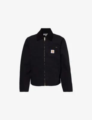 CARHARTT WIP Detroit Summer Logo-Patch Cotton Jacket