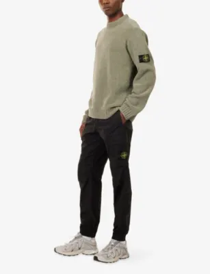 STONE ISLAND Paracadute Cotton Cargo Trousers detail 2