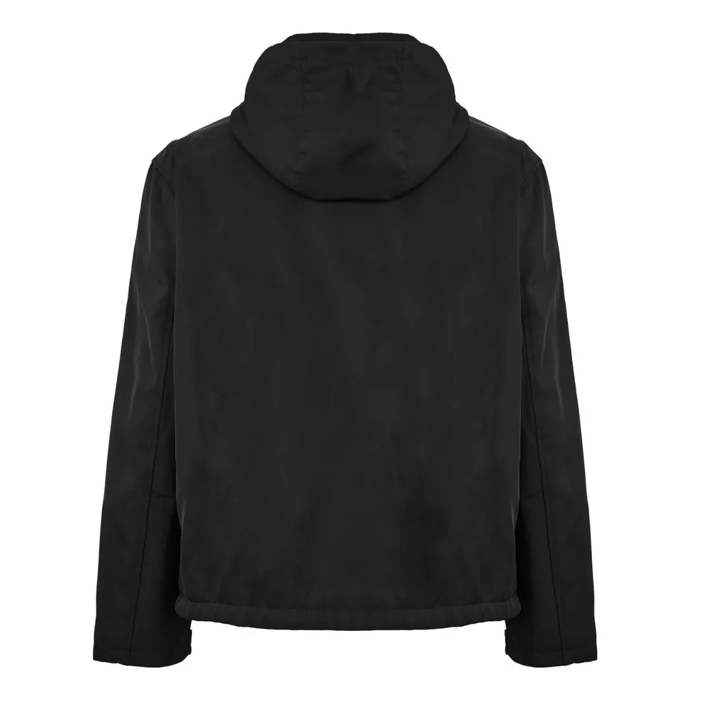 Emporio Armani Men's Full-Zip Hooded Windbreaker detail 2