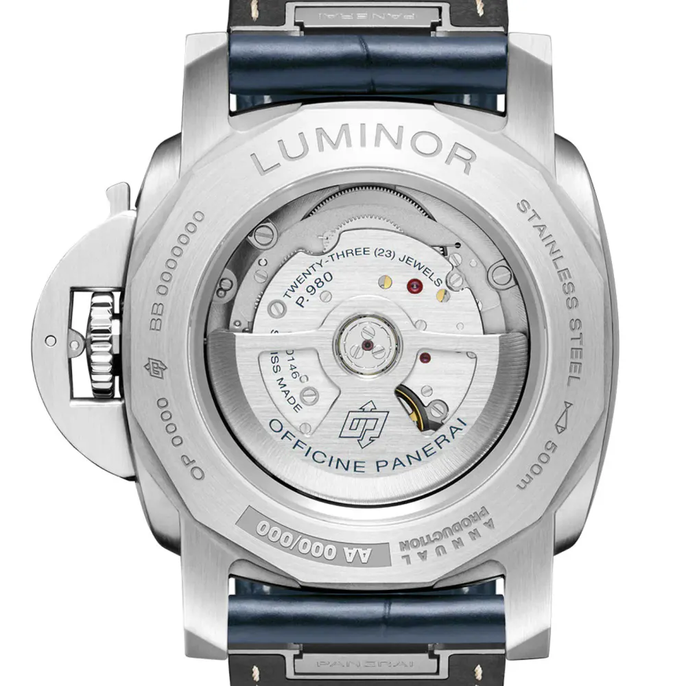 Panerai Luminor Marina 44mm Mens Watch- Interchangeable Strap detail 2