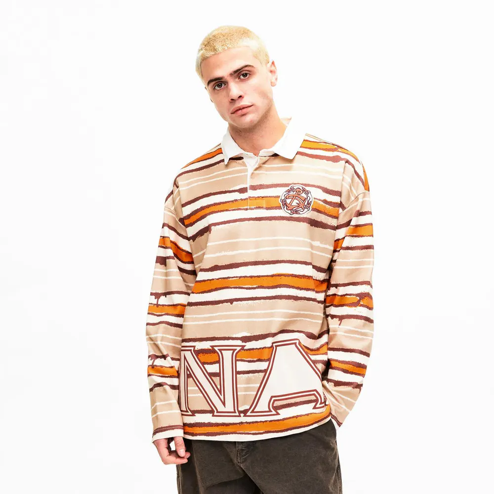 Napapijri x PDF Long Sleeve Rugby Shirt detail 3