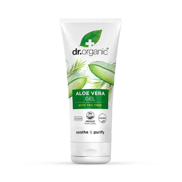 Dr Organic Aloe Vera Gel with Tea Tree 200ml