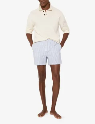 REISS Bay Striped Swim Shorts detail 2