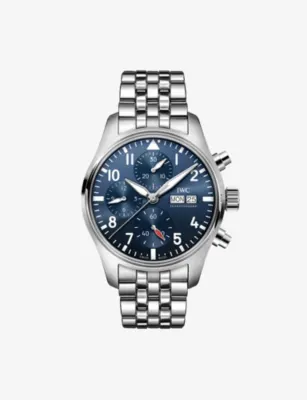 IWC Pilot’s Chronograph Stainless-Steel Automatic Watch 41mm