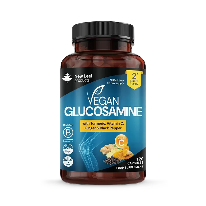 New Leaf Products Vegan Glucosamine Capsules 120s